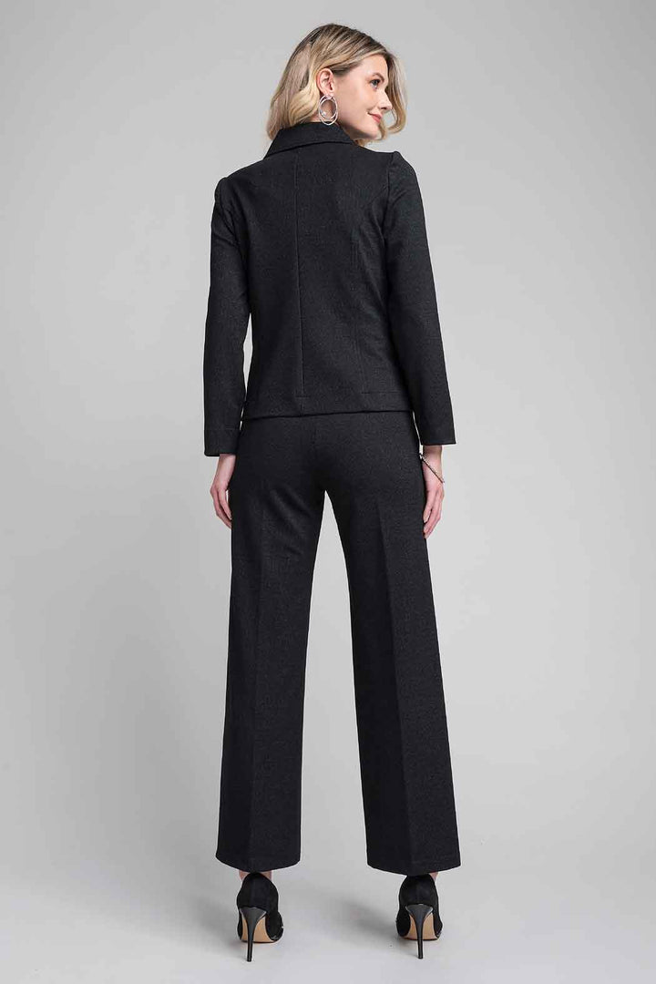 Conjunto De Pantalon Con Saco Liso