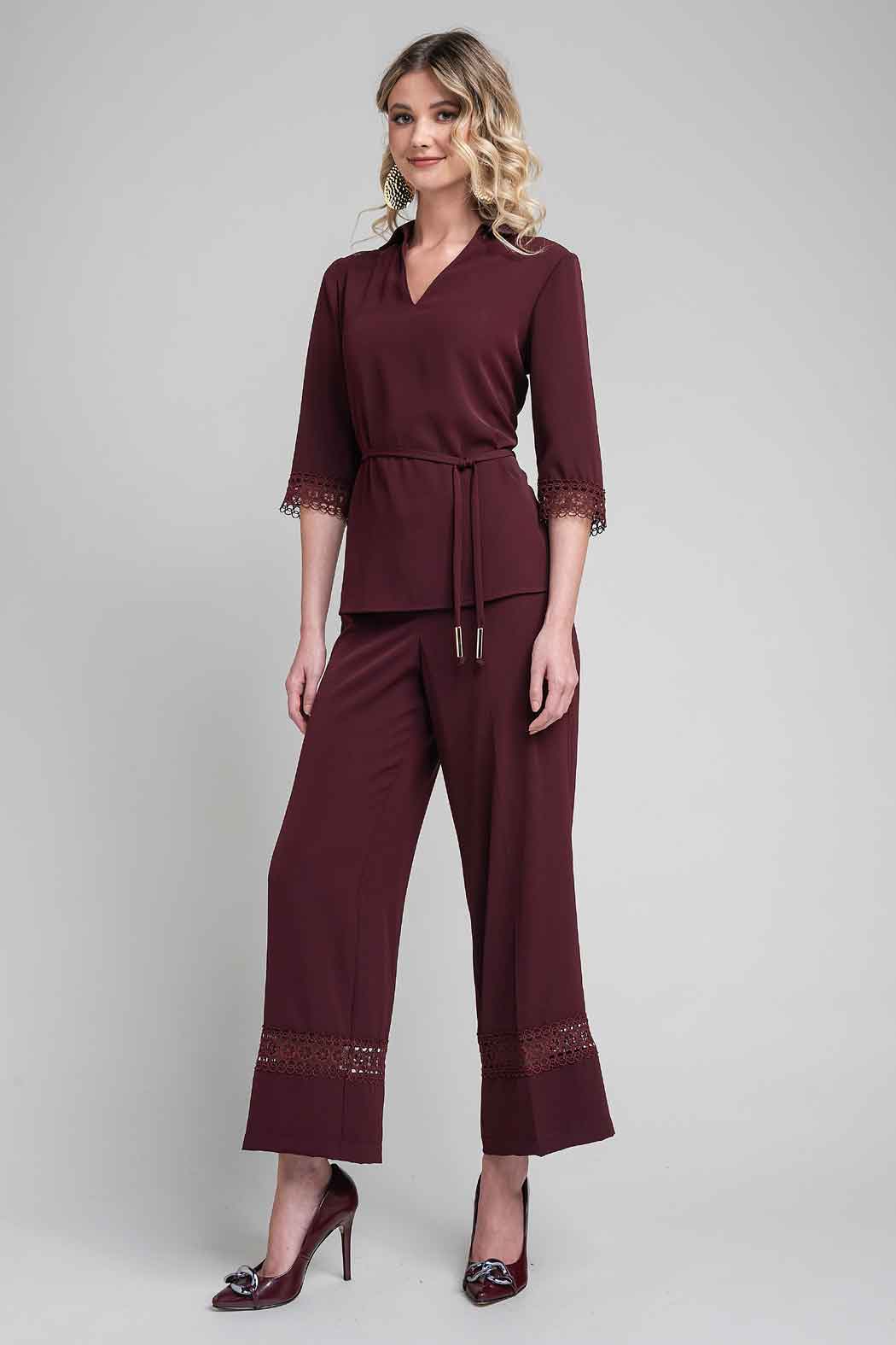 Conjunto De Pantalon Con Bluson