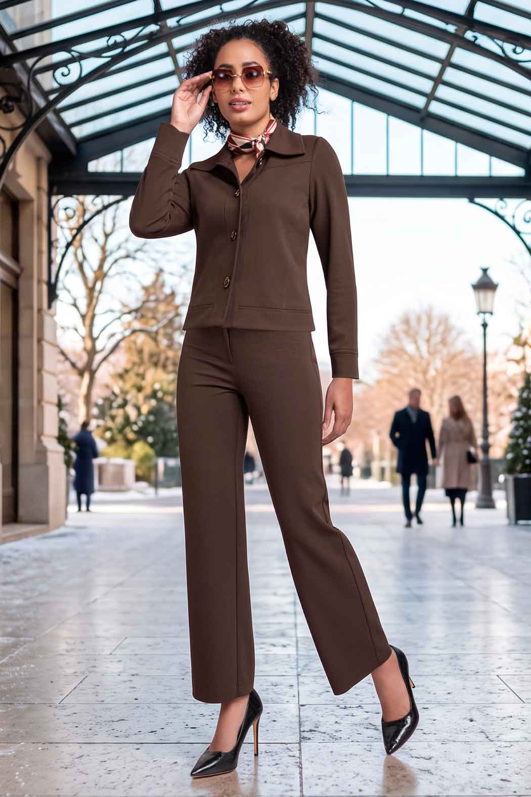 Conjunto De Pantalon Con Saco
