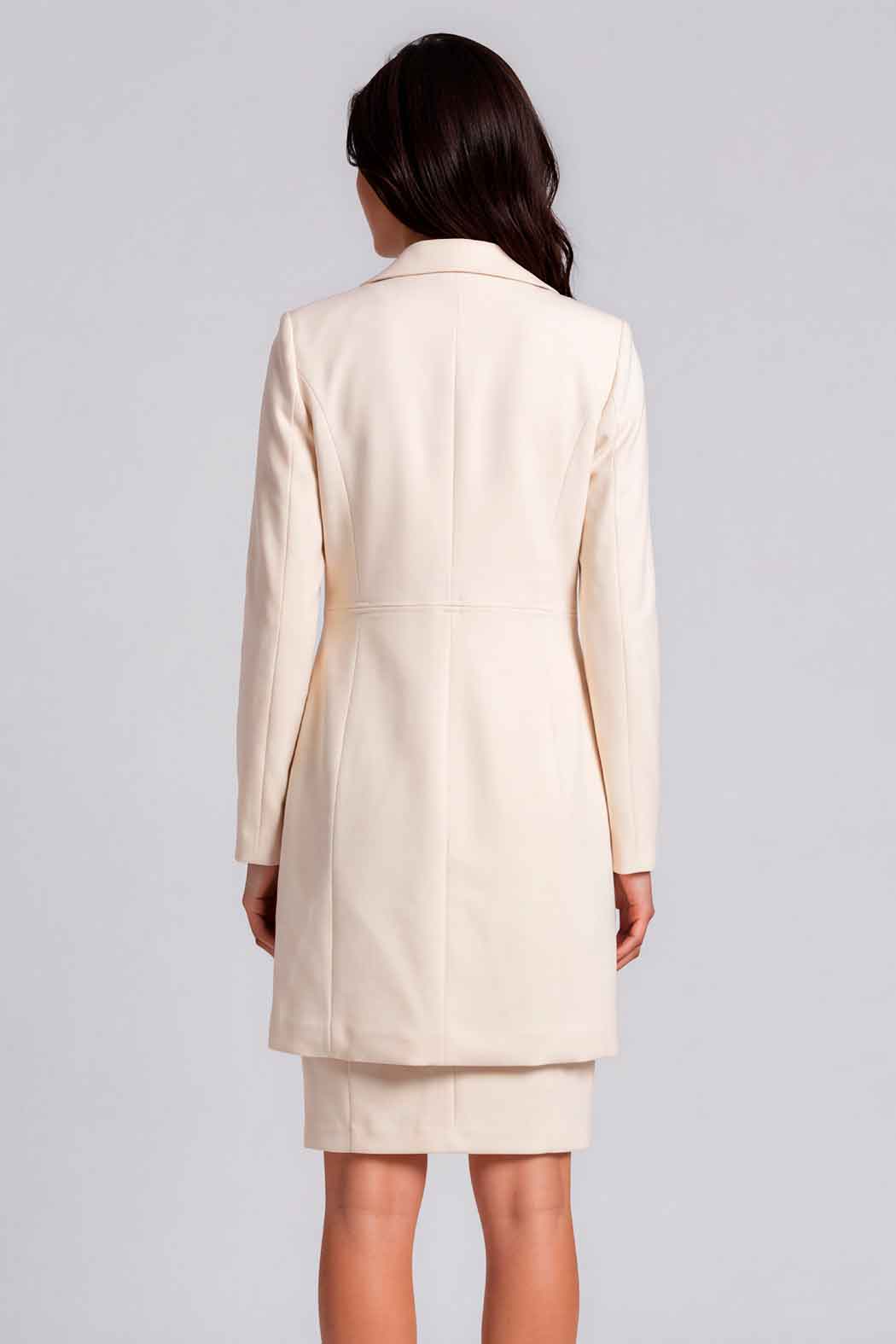 Vestido Con Saco Largo