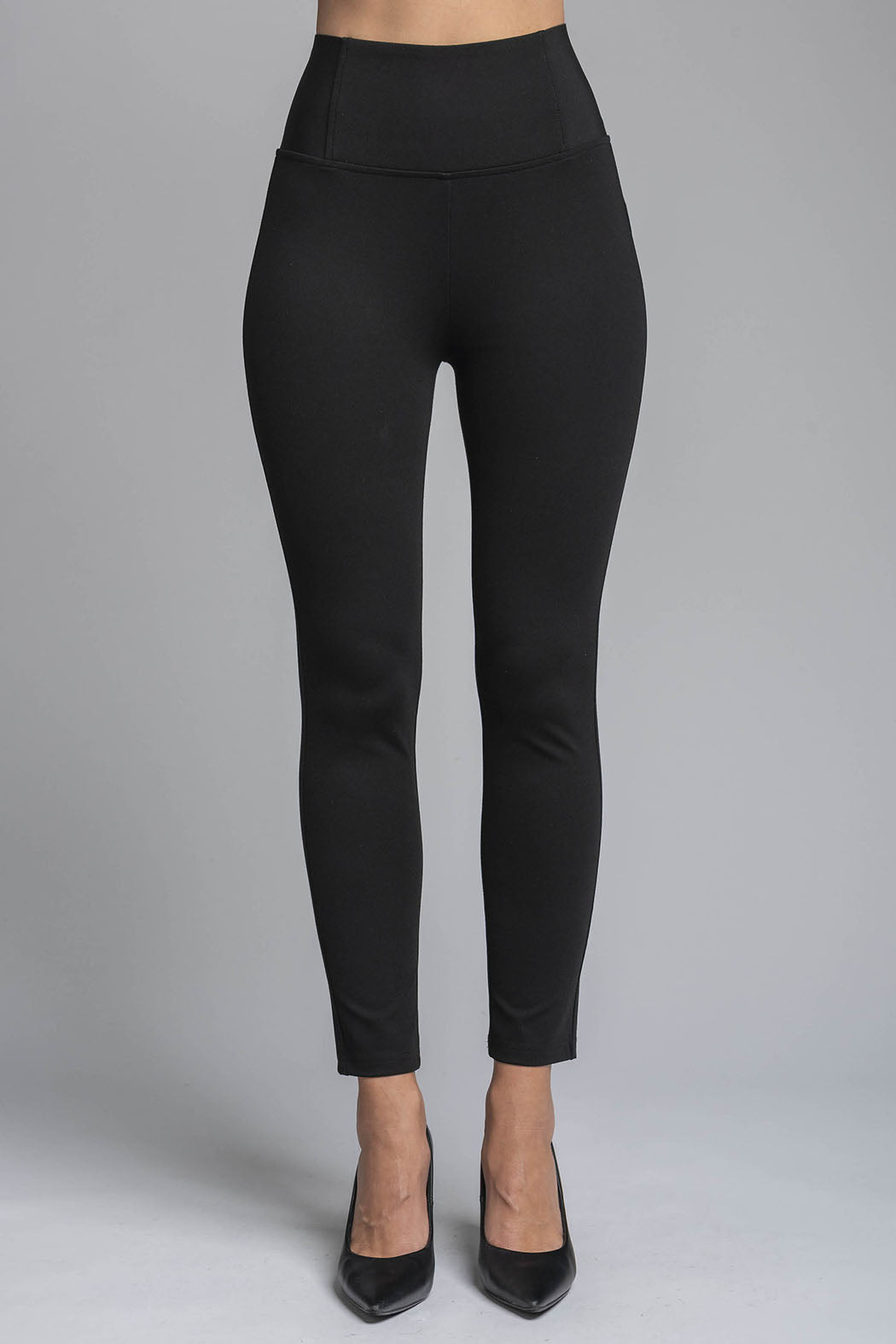 Leggins Liso Con Resorte En Cintura