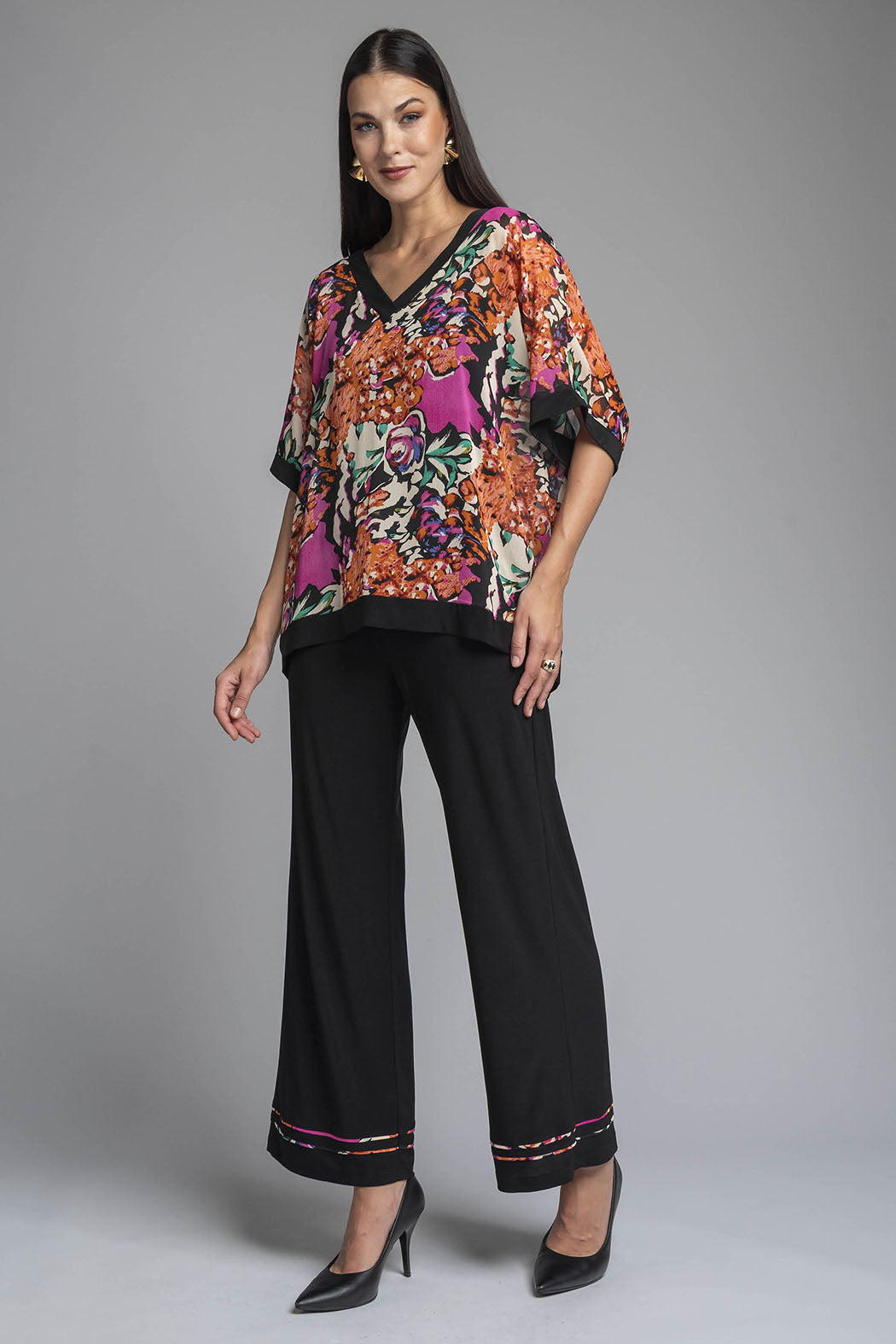 Conjunto De Pantalon Con Bluson Estampado