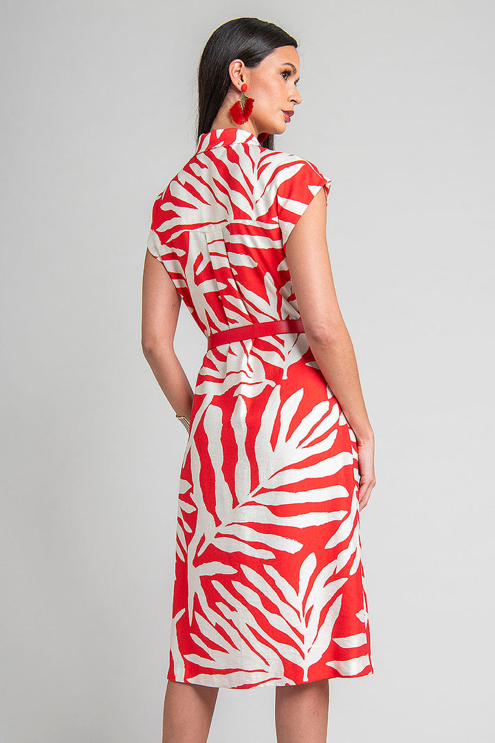 Vestido Camisero Estampado