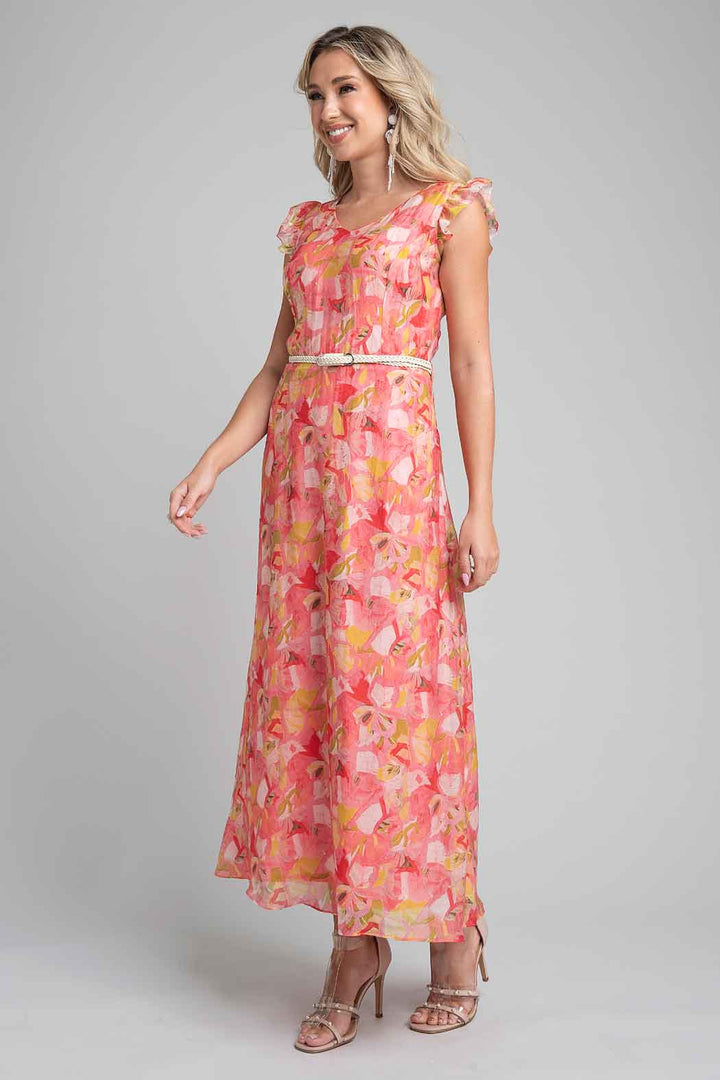 Vestido Con Estampado Floral