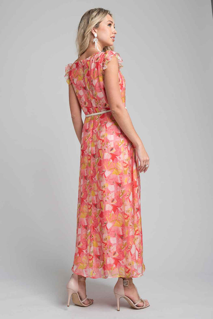 Vestido Con Estampado Floral