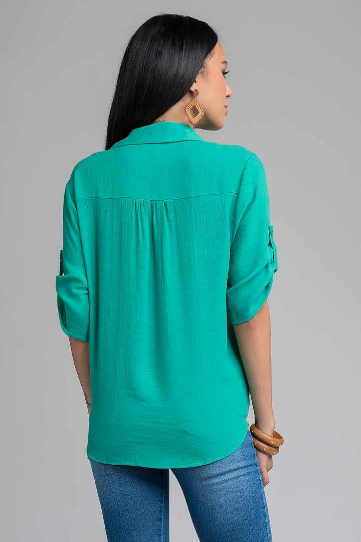 Blusa Camisera Lisa