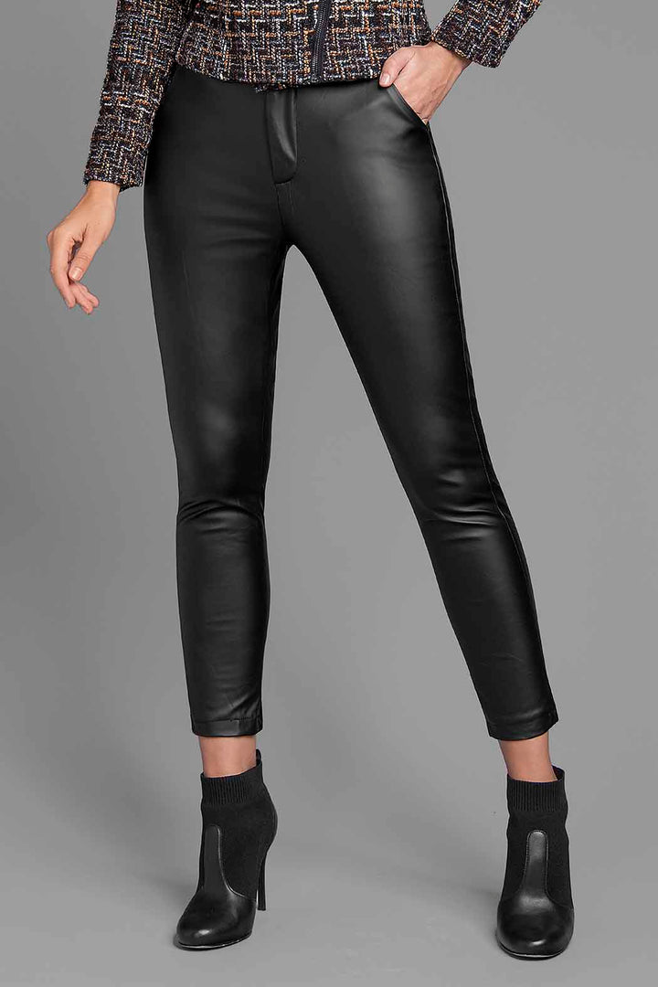 Legging De Tacto Piel