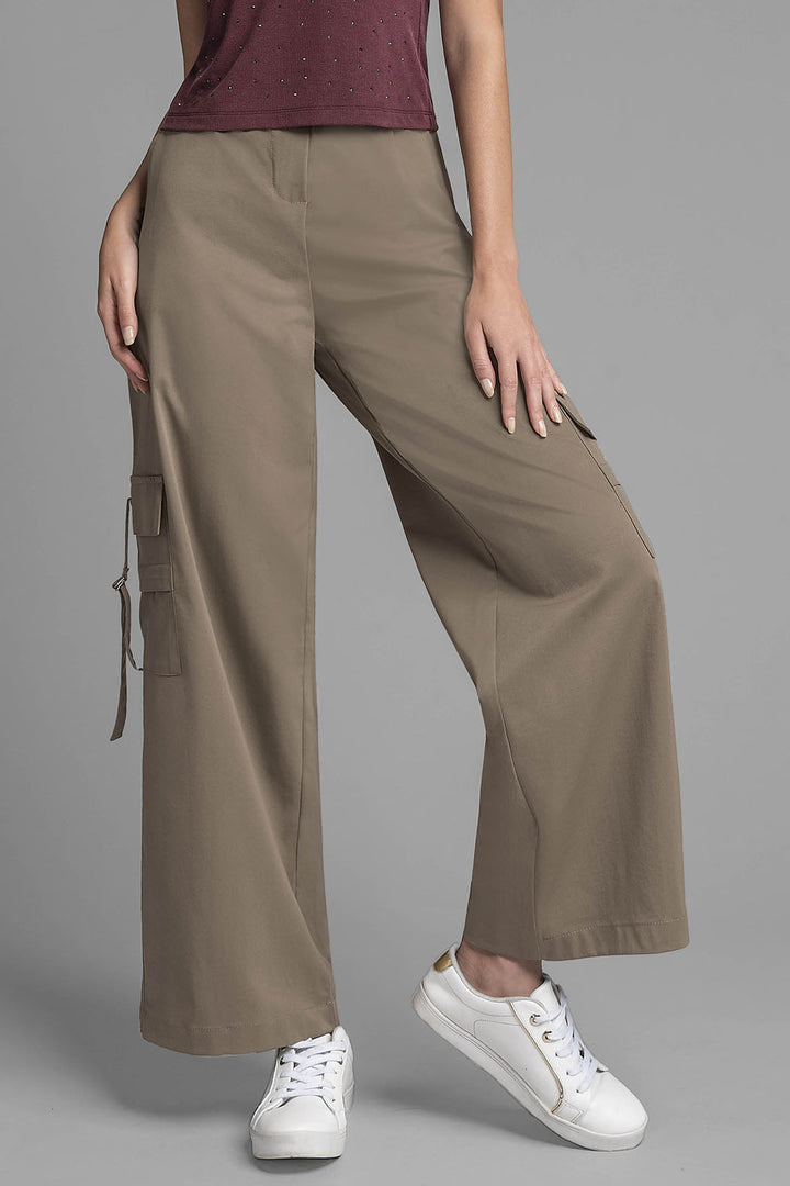 Pantalon Cargo Con Resorte En Cintura