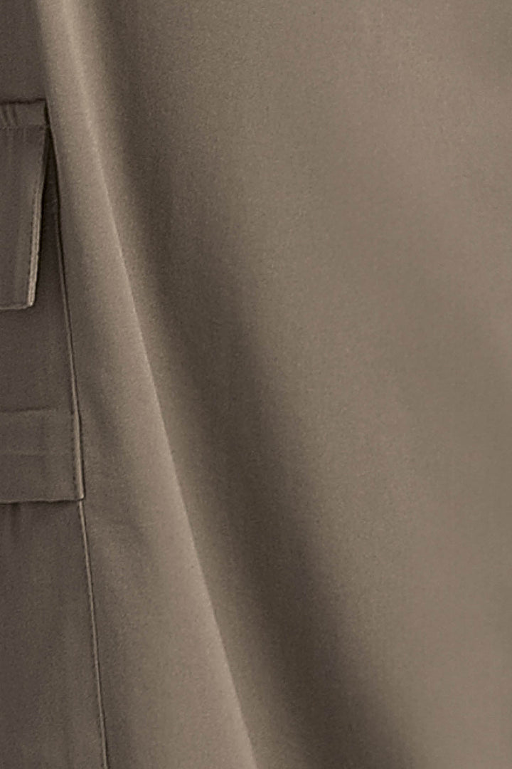 Pantalon Cargo Con Resorte En Cintura