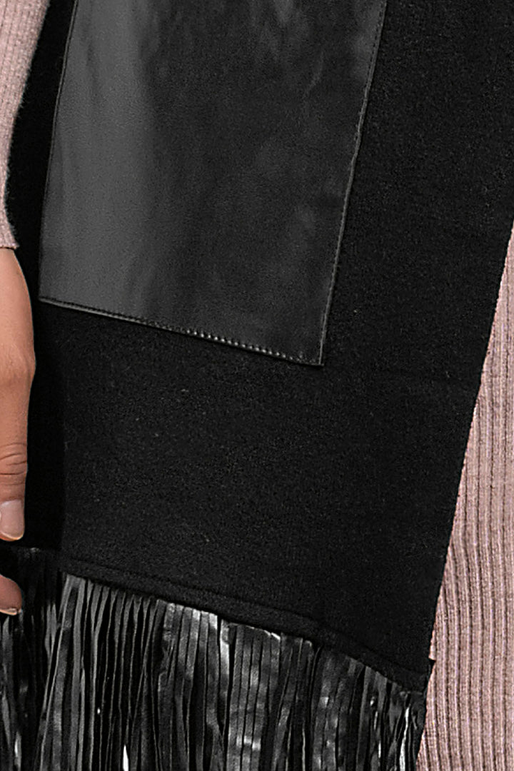 Chaleco Liso Con Barbas