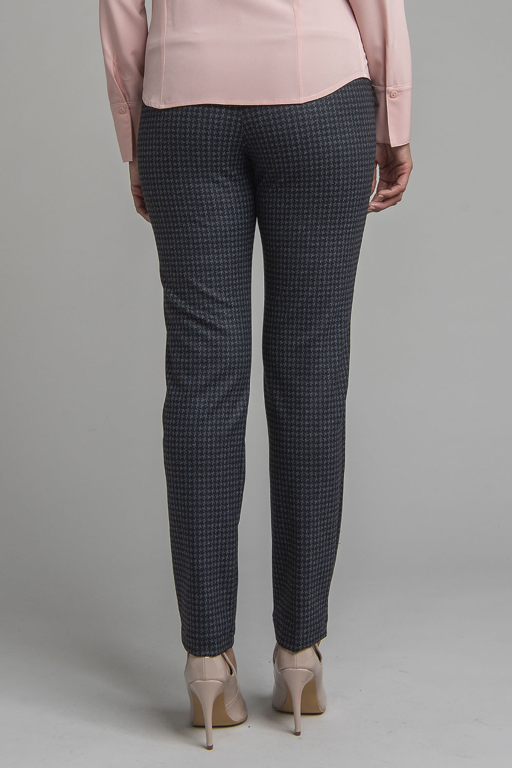 Pantalon Corte Recto De Cuadros