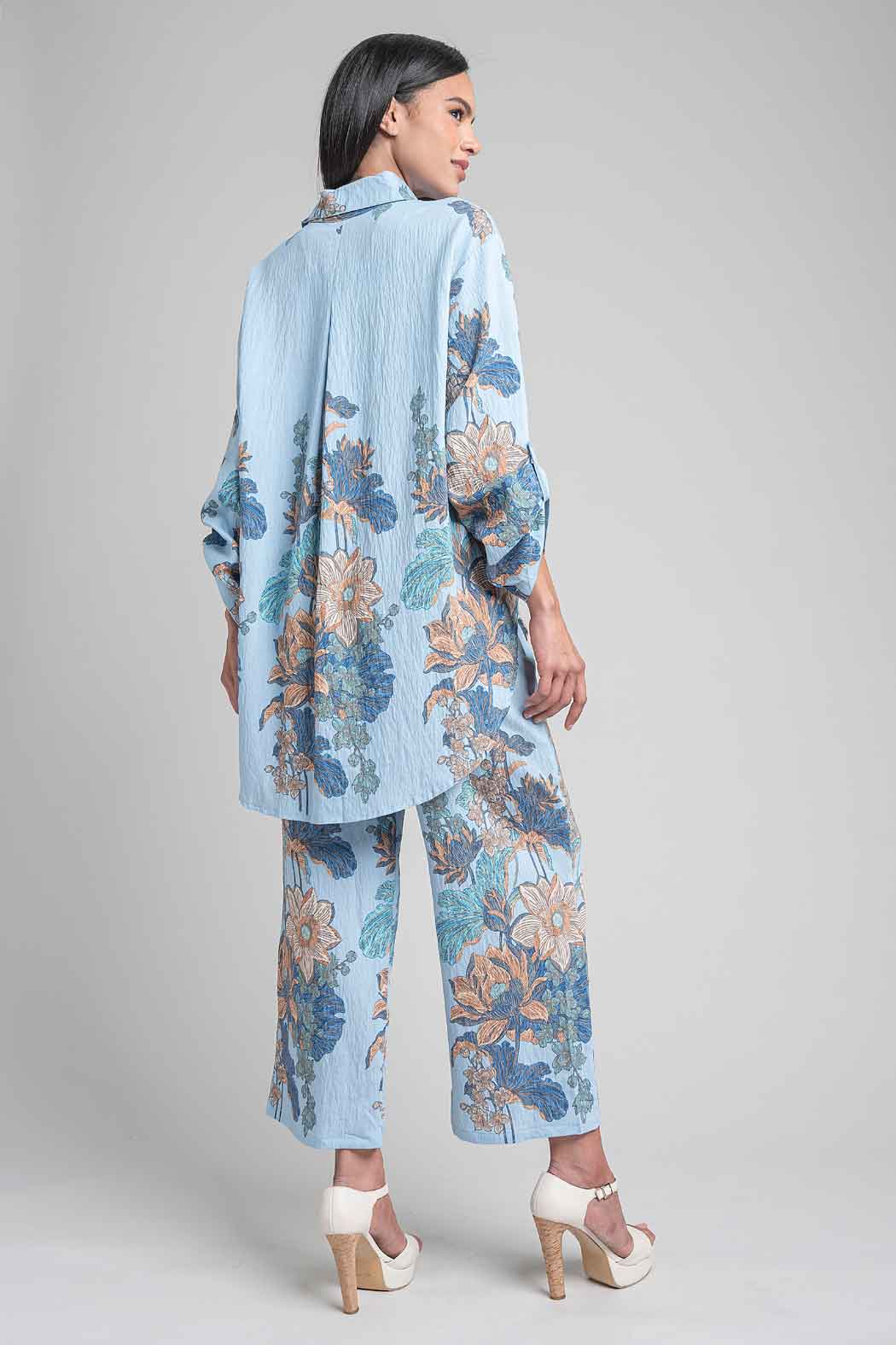 Conjunto De Pantalon Y Bluson Estampado