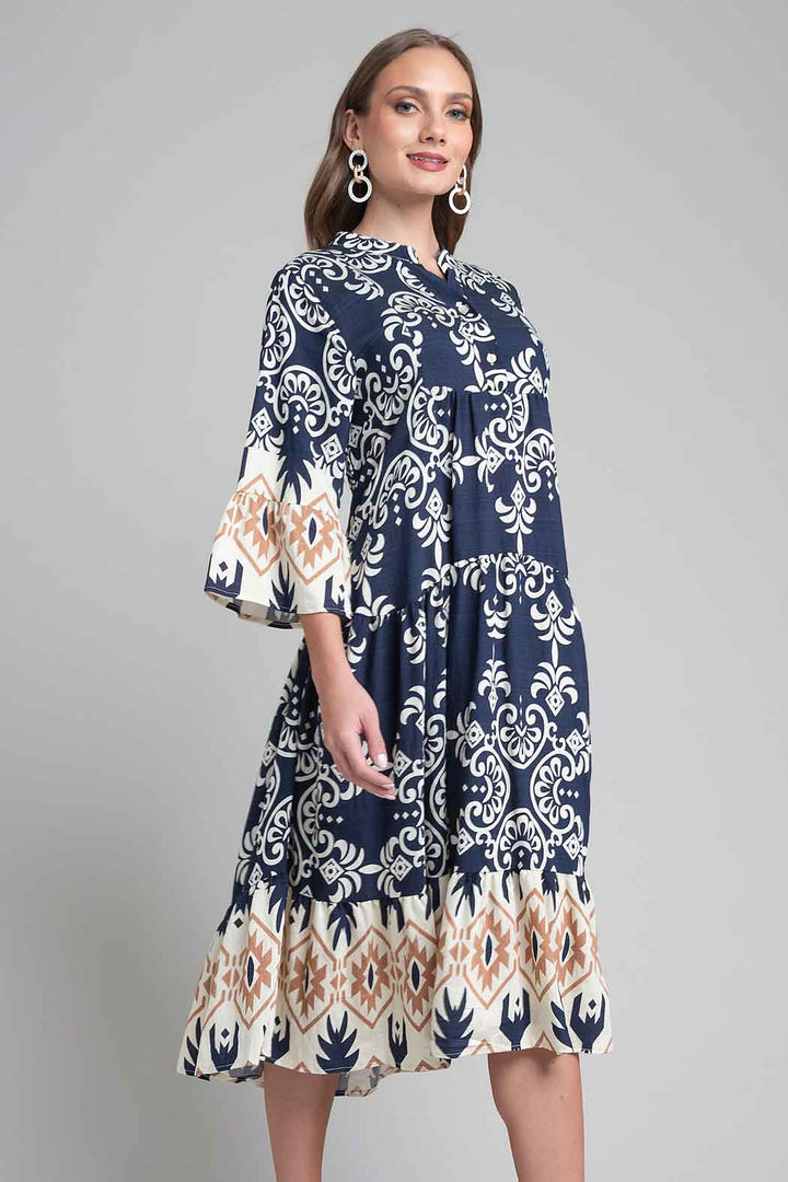 Vestido Holgado Estampado