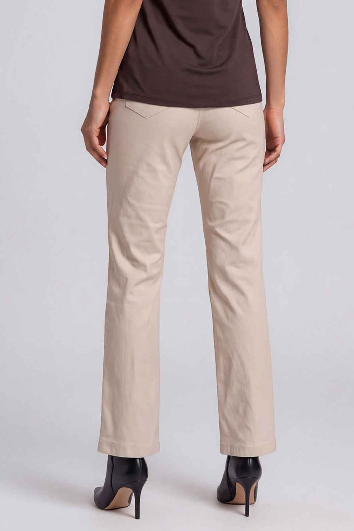 Pantalon De Vinipiel Corte Recto