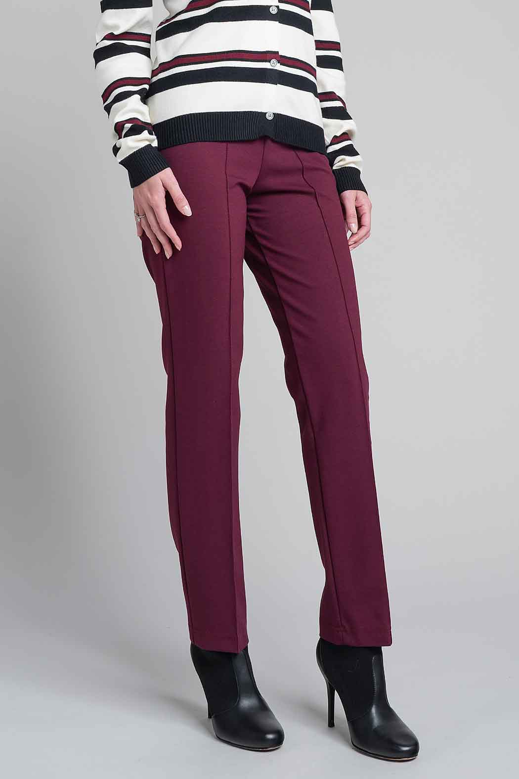 Pantalon Liso Corte Recto