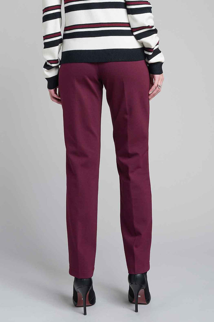 Pantalon Liso Corte Recto
