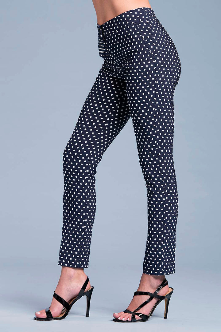 Pantalon Con Estampado De Bolas