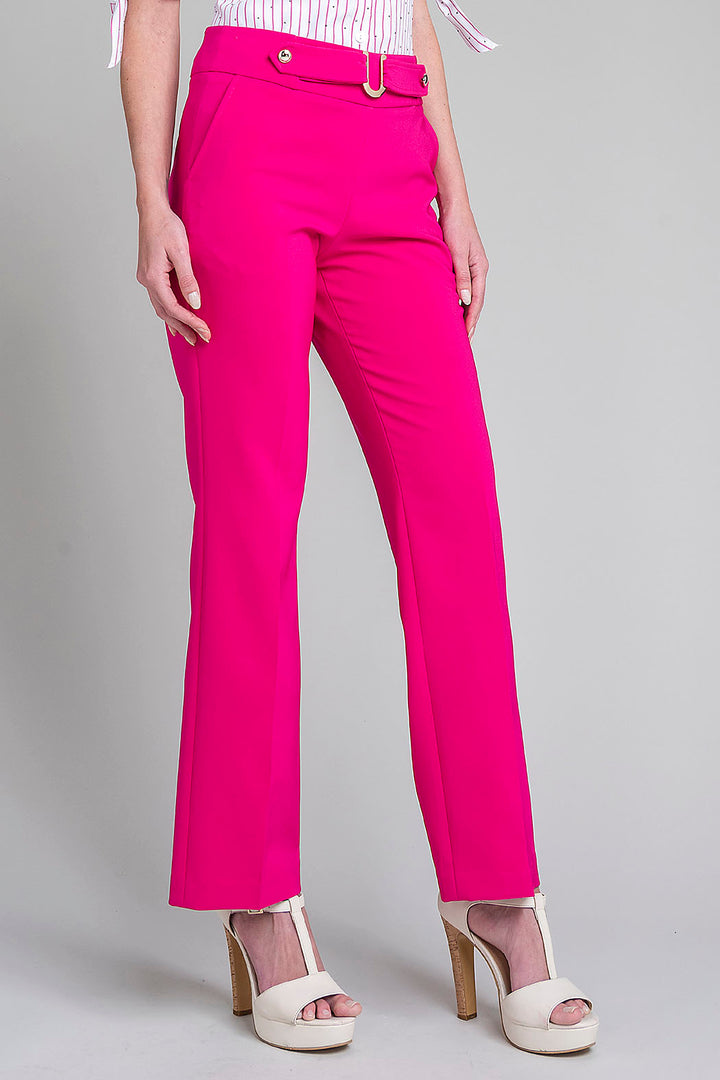 Pantalon De Vestir Corte Recto