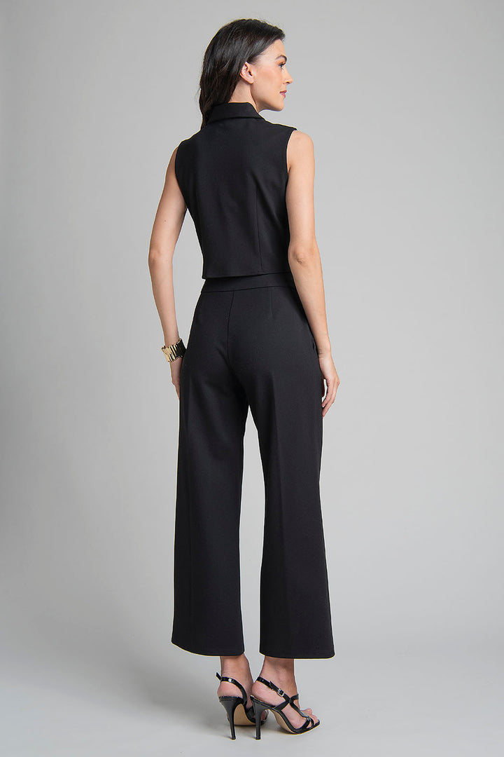 Conjunto De Pantalon Y Chaleco Con Botones Dorados