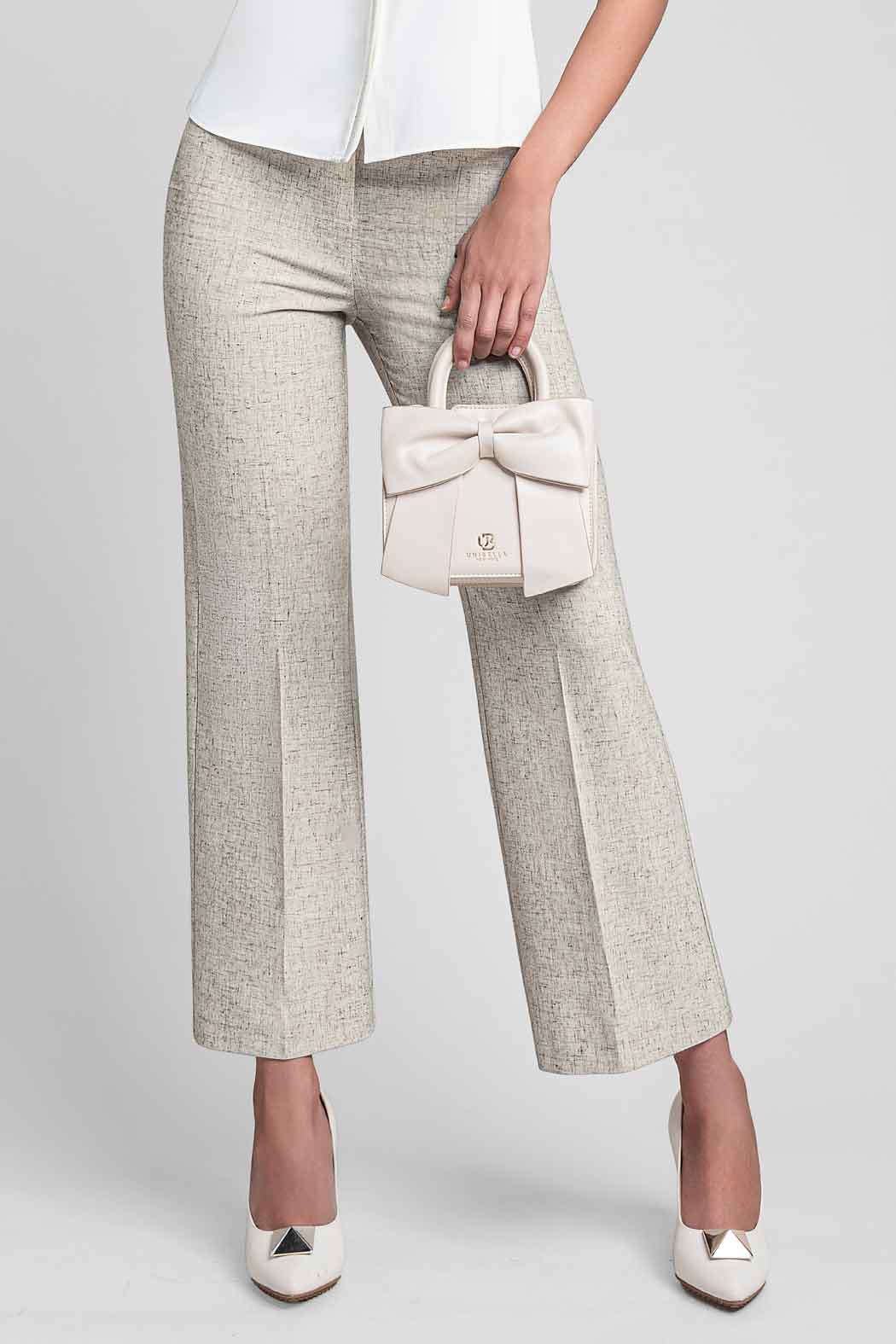 Pantalon De Vestir Jaspeado