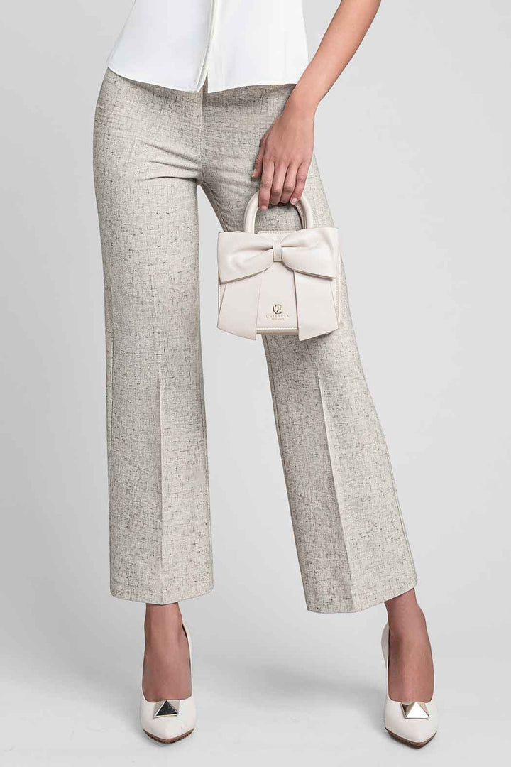 Pantalon De Vestir Jaspeado