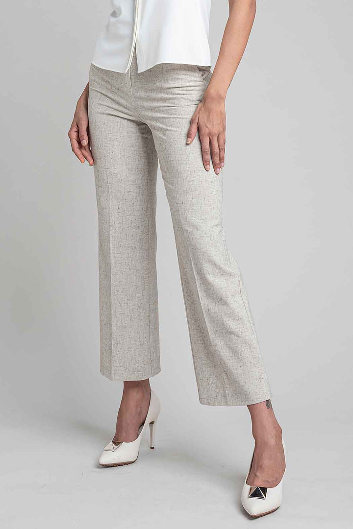 Pantalon De Vestir Jaspeado