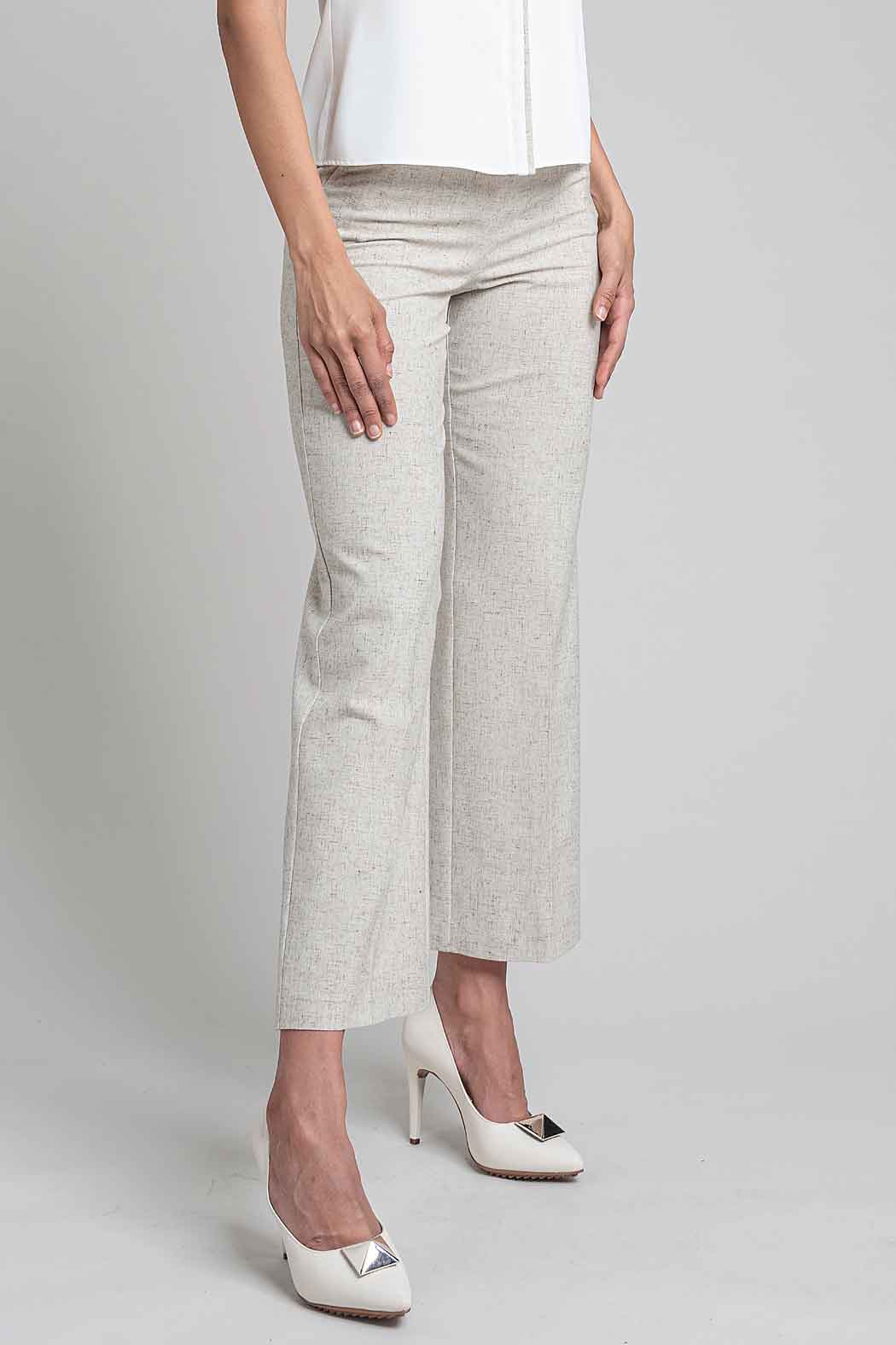 Pantalon De Vestir Jaspeado