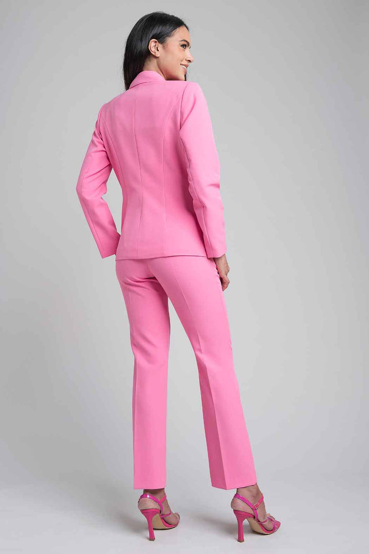 Conjunto De Pantalon Y Saco Con Solapa