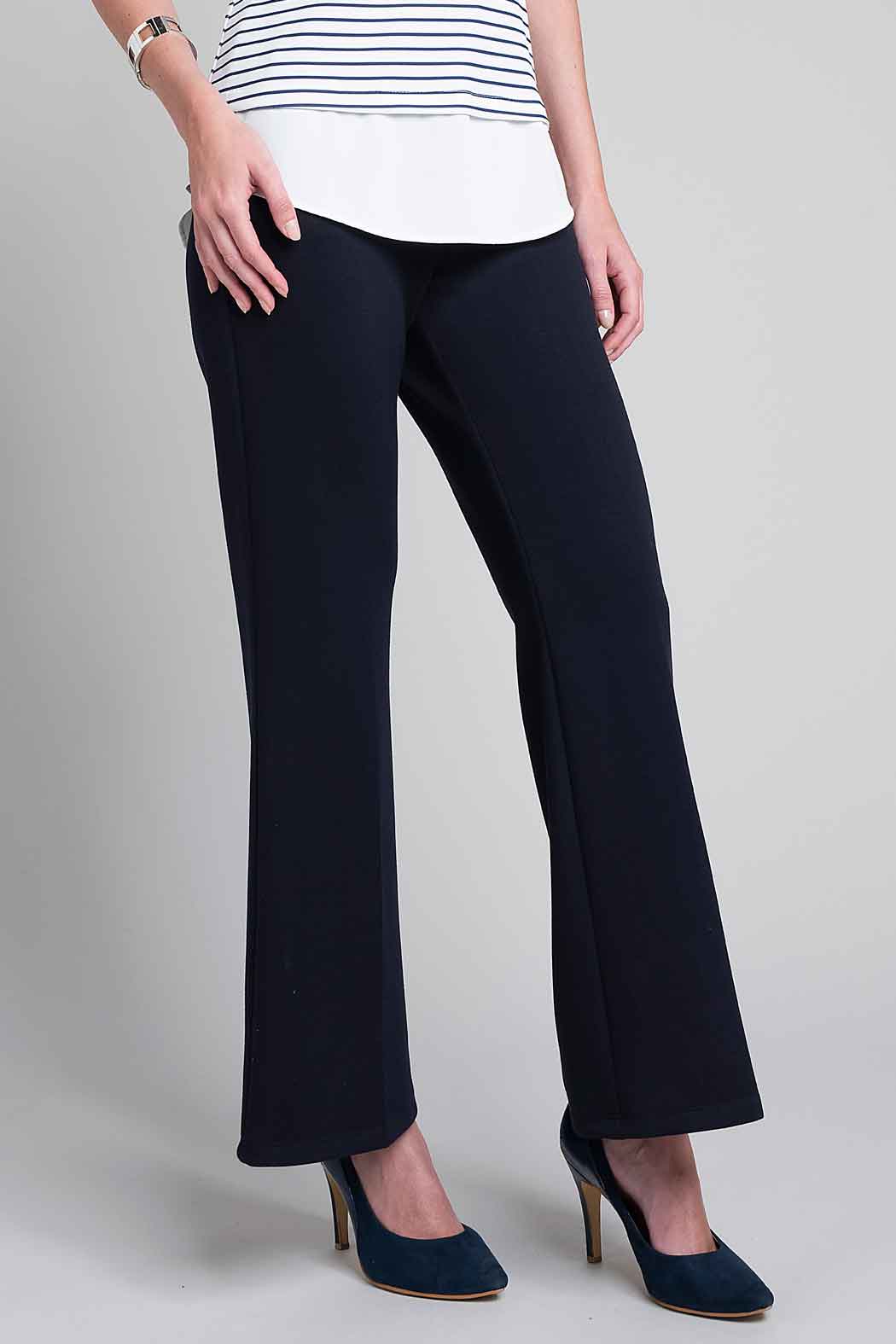 Pantalon Liso Corte Recto