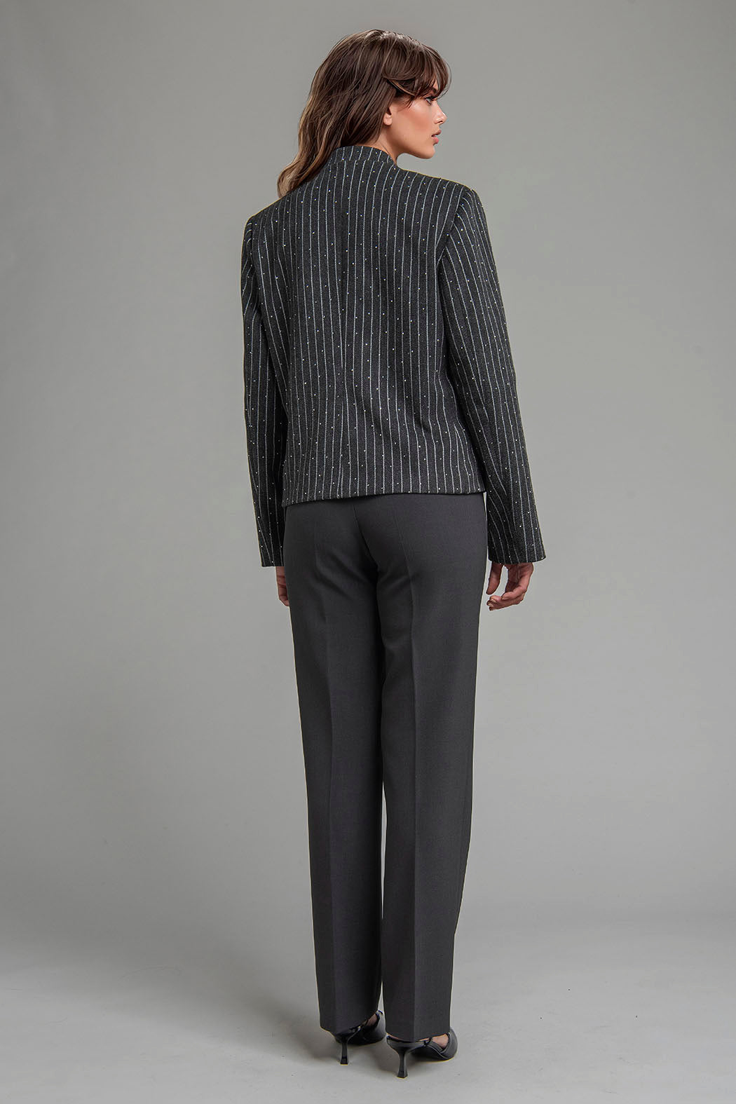 Conjunto De Pantalon Con Blusa Y Saco