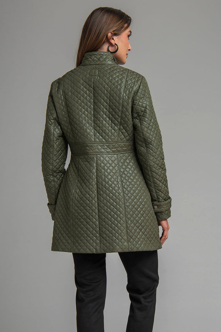 Chamarra Larga Capitonada