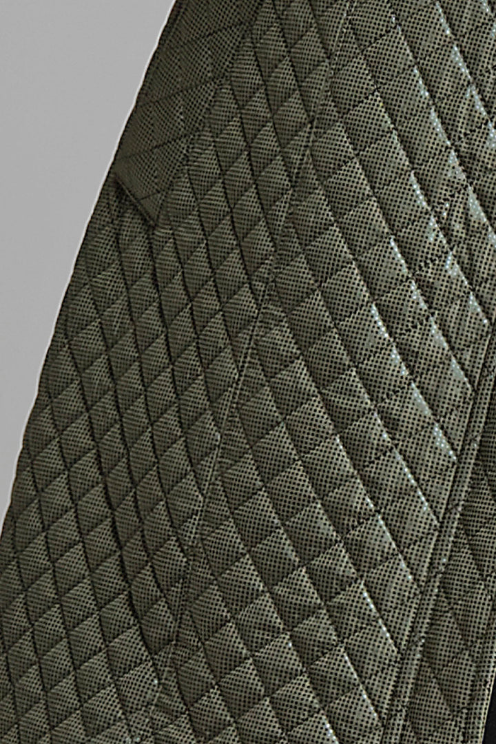 Chamarra Larga Capitonada