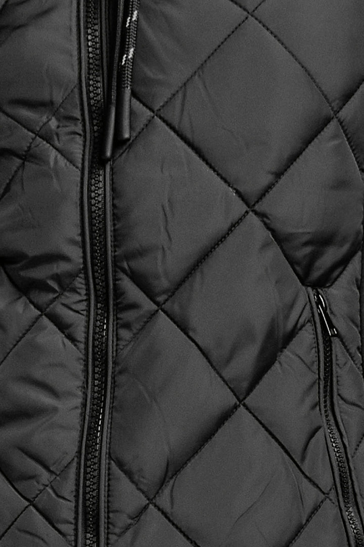 Chamarra Con Tela Elastica En Mangas Y Espalda