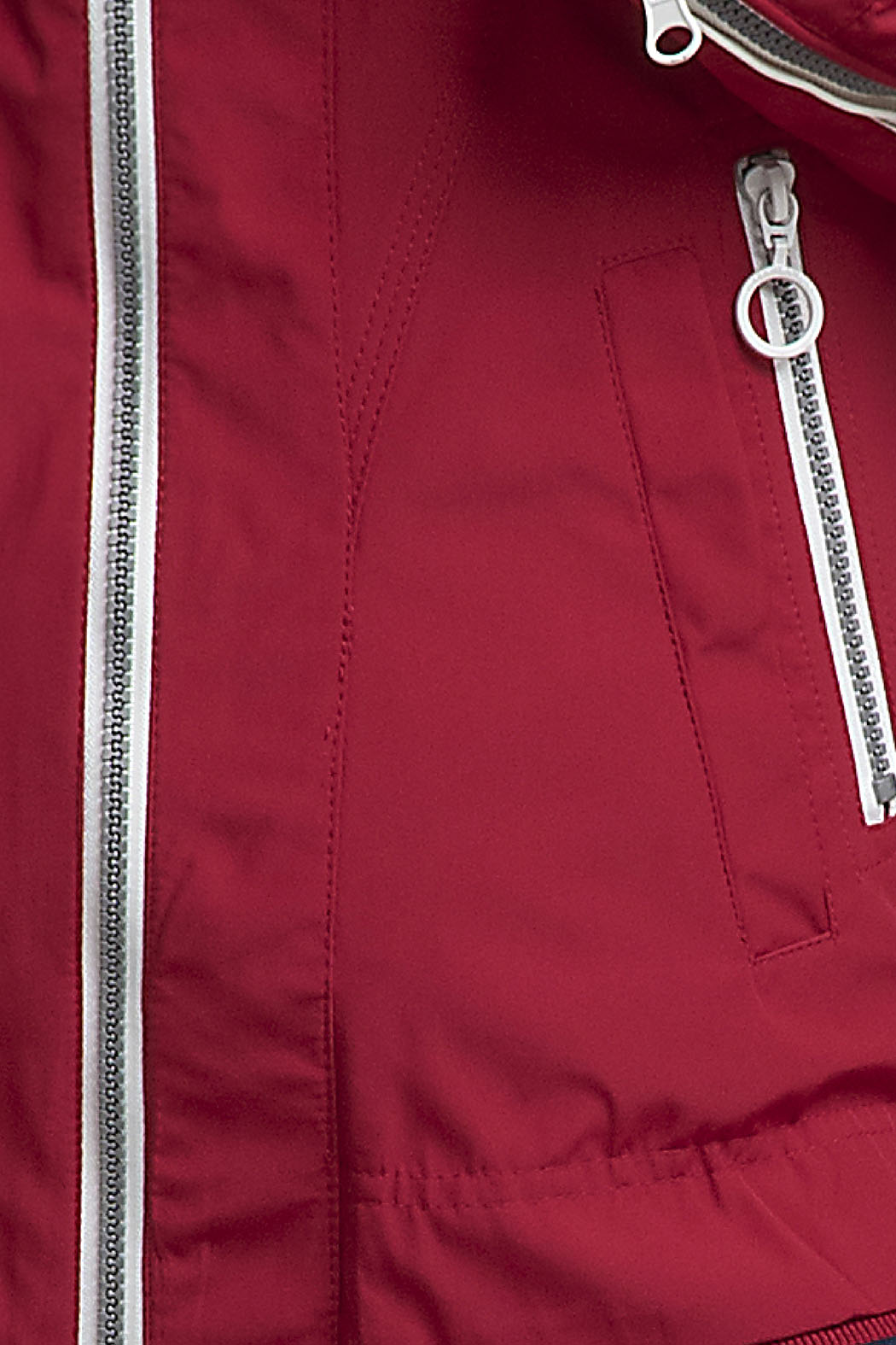 Chamarra Con Capucha Y Cierre Al Frente