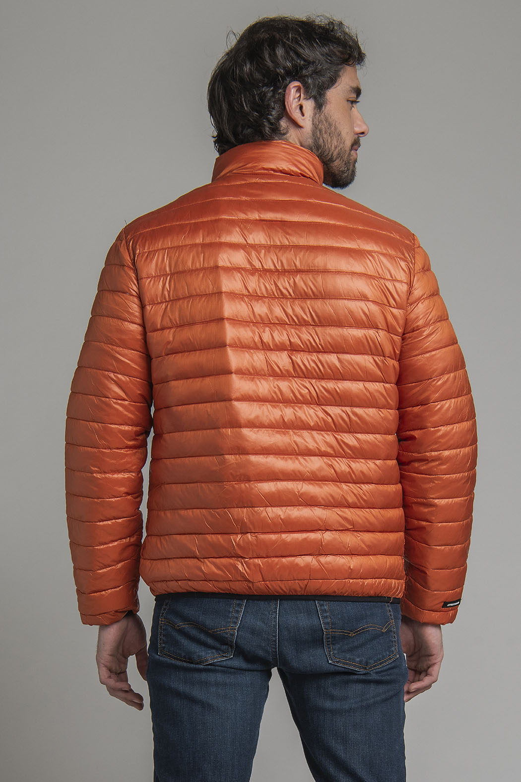 Chamarra Capitonada Con Cierre