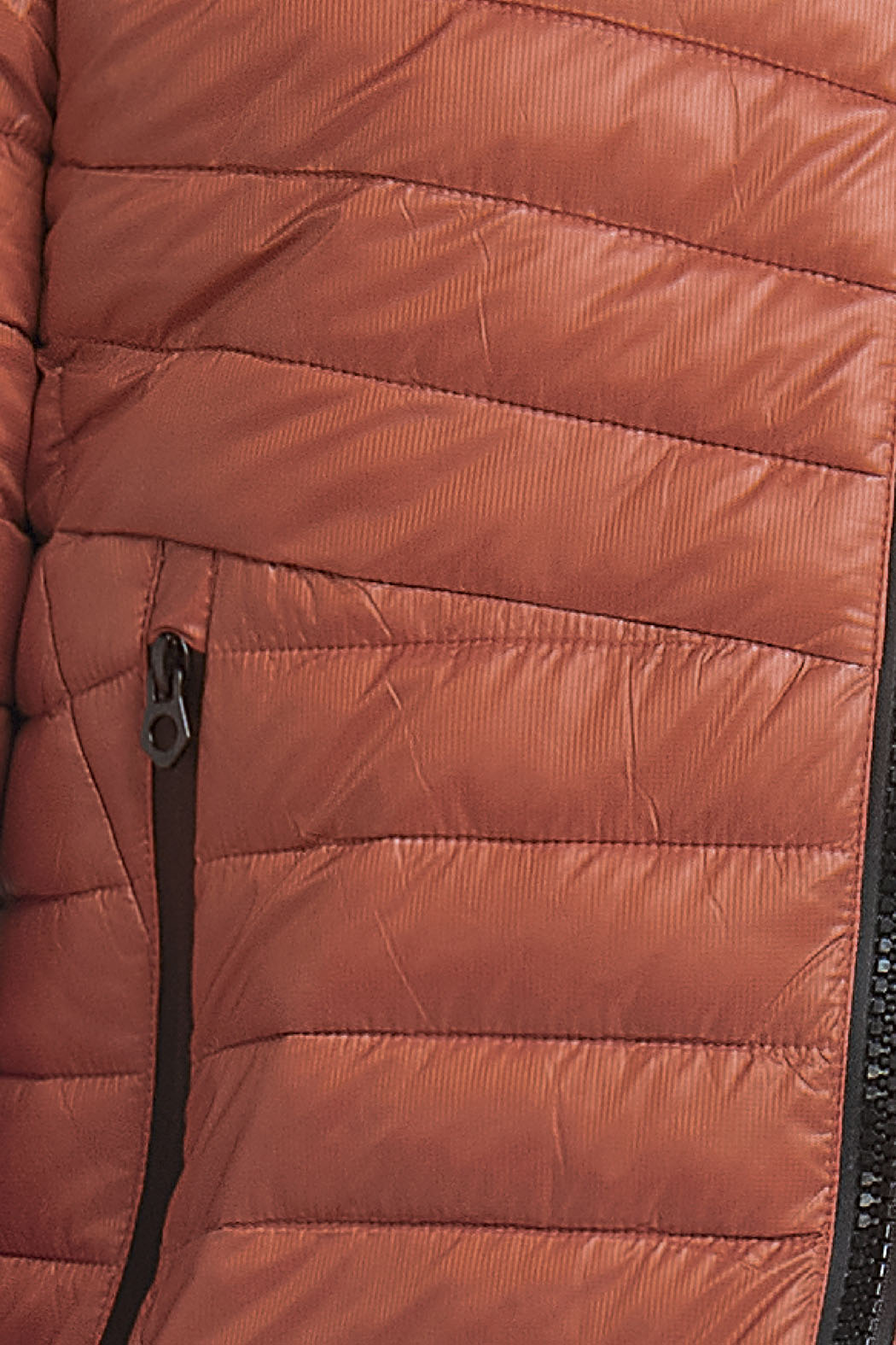 Chamarra Capitonada Con Cierre