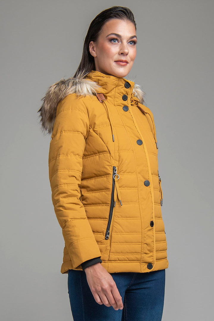 Chamarra Con Peluche En Capucha