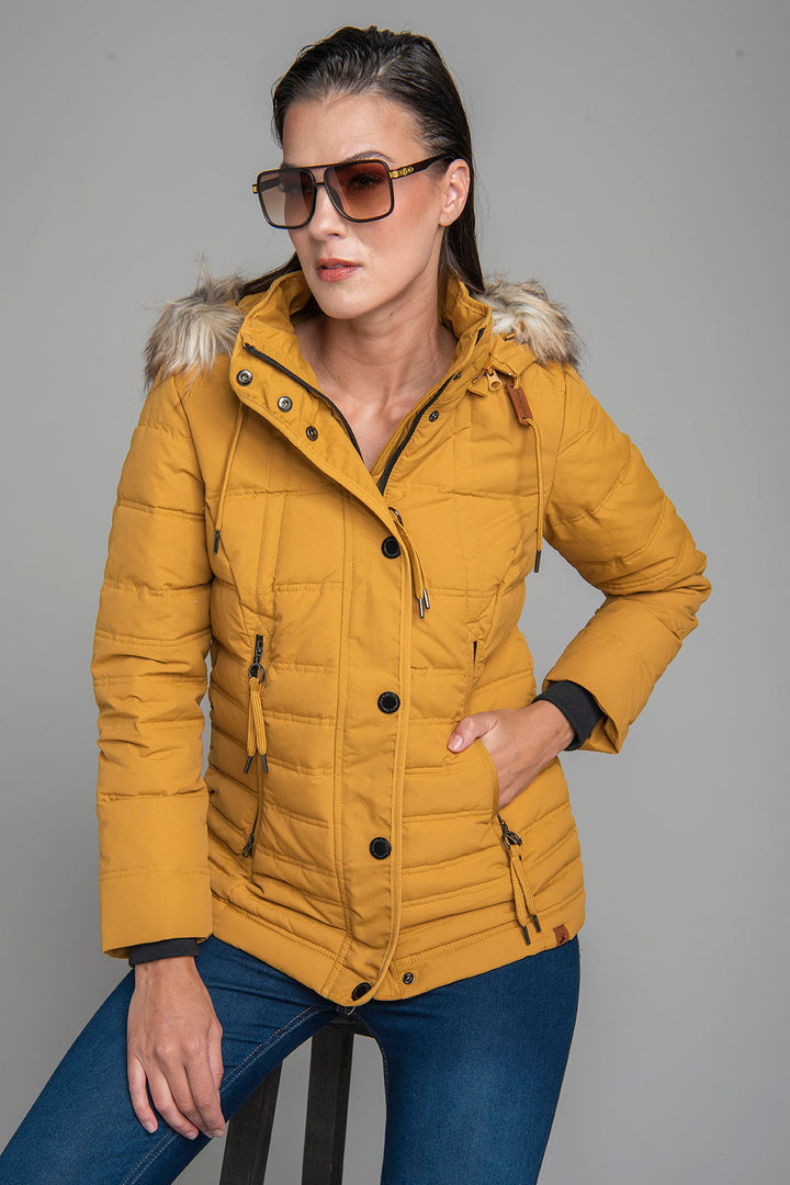 Chamarra Con Peluche En Capucha