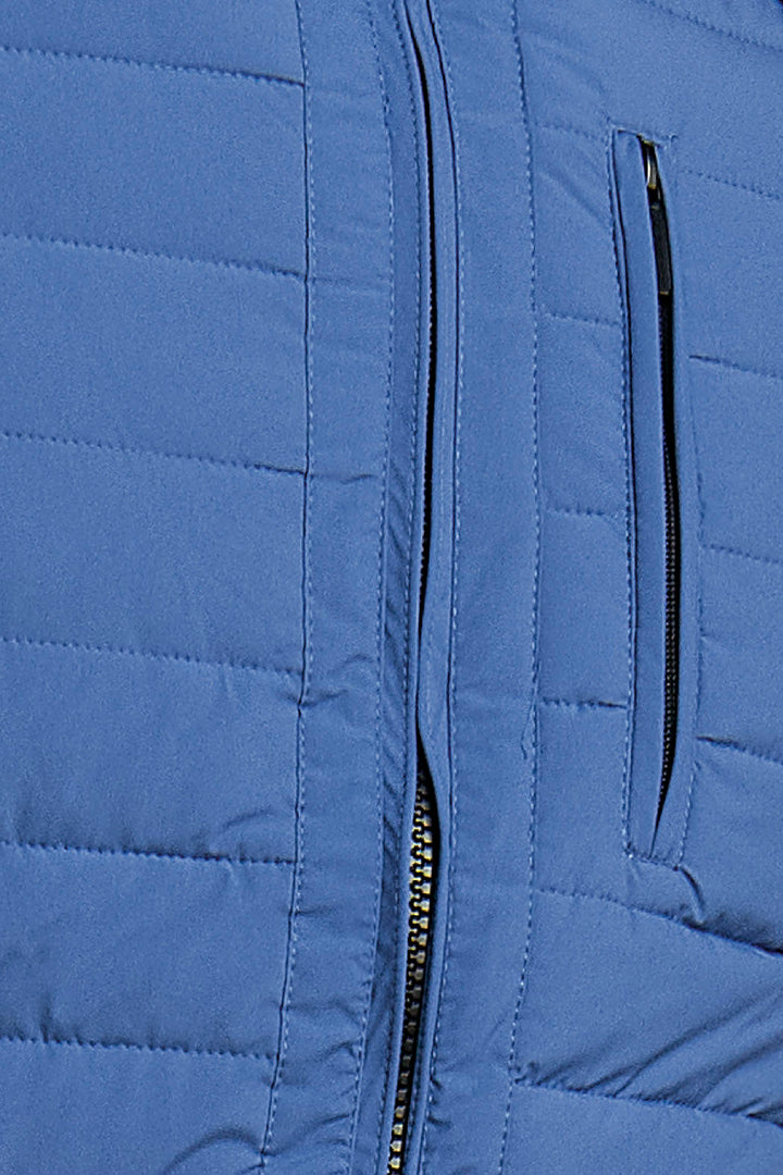 Chamarra Capitonada Con Cuello Interno