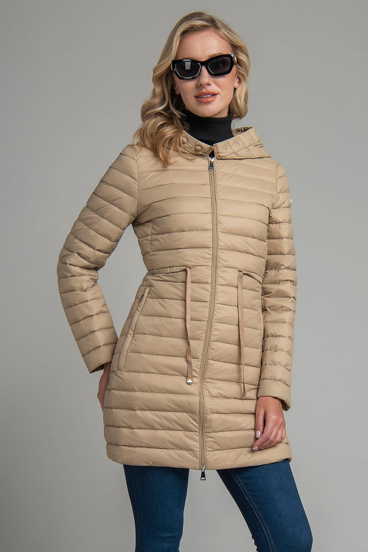 Chamarra Larga De Pluma