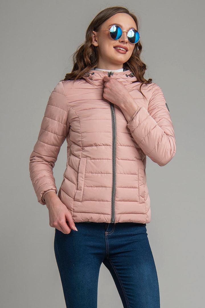 Chamarra Capitonada De Doble Vista