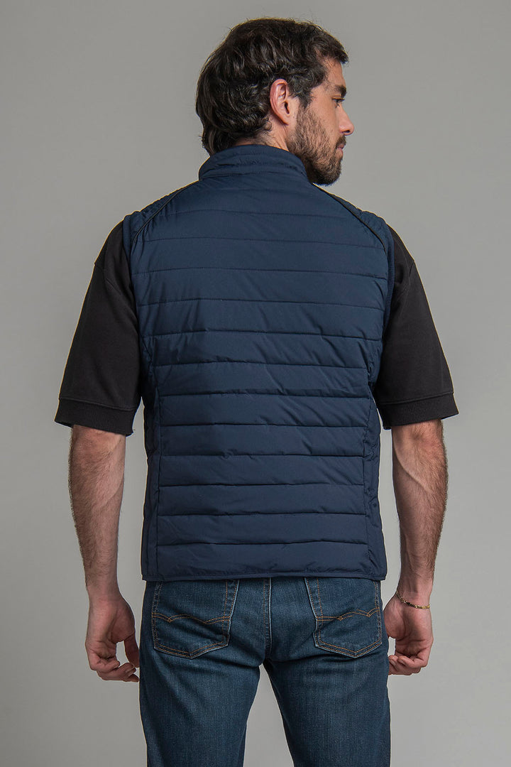 Chaleco Capitonado Con Cierre