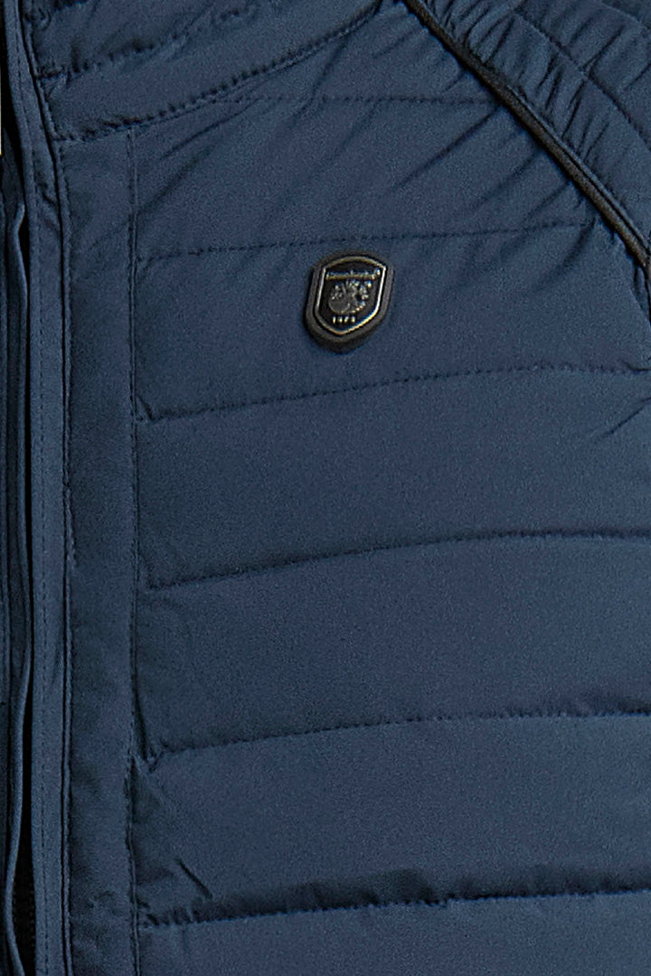 Chaleco Capitonado Con Cierre