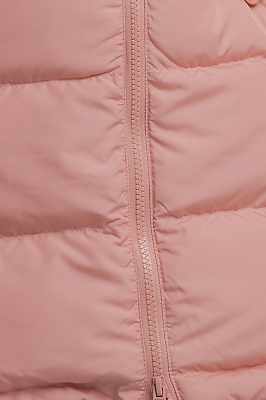 Chamarra Larga Capitonada De Pluma