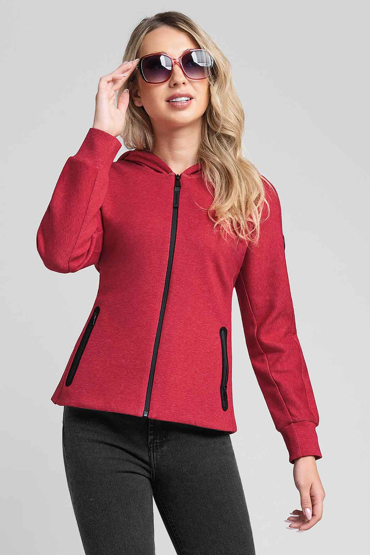Sudadera Con Capucha Y Cierre