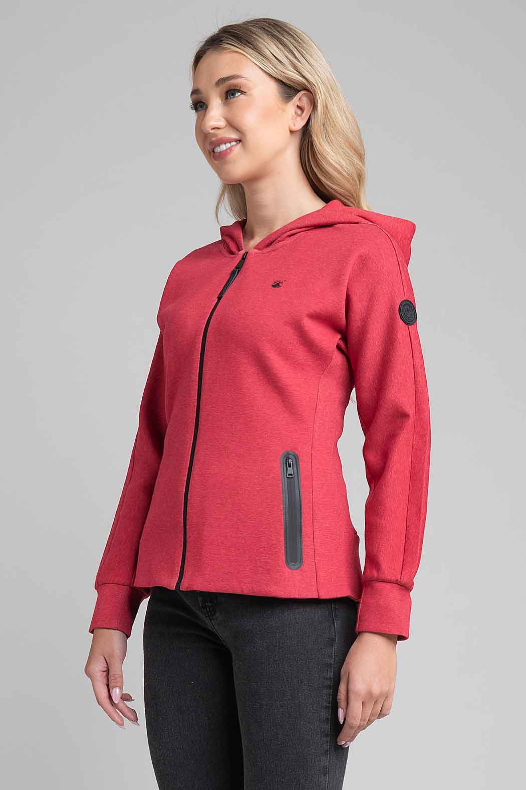 Sudadera Con Capucha Y Cierre