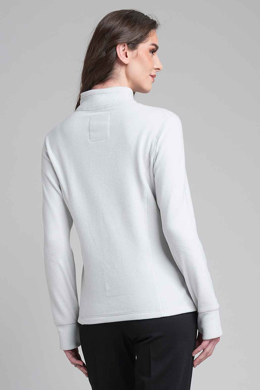 Sudadera Cerrada Con Cuello Alto