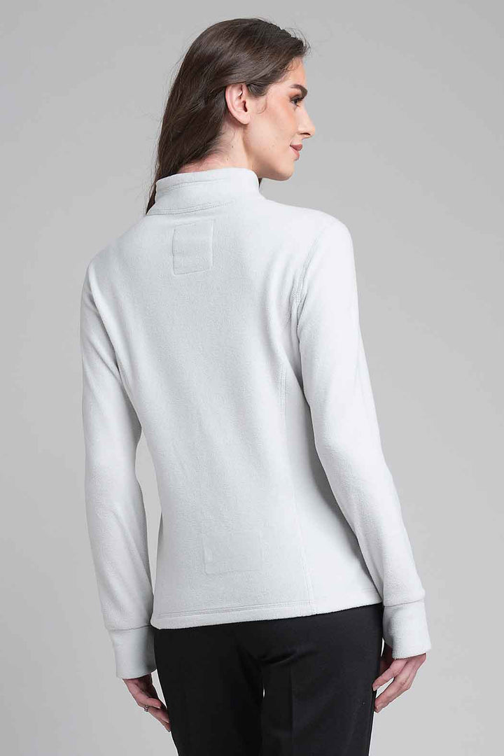 Sudadera Cerrada Con Cuello Alto