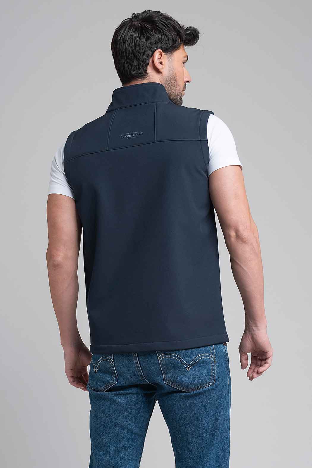 Chaleco Para Caballero Con Bolsas En Costados