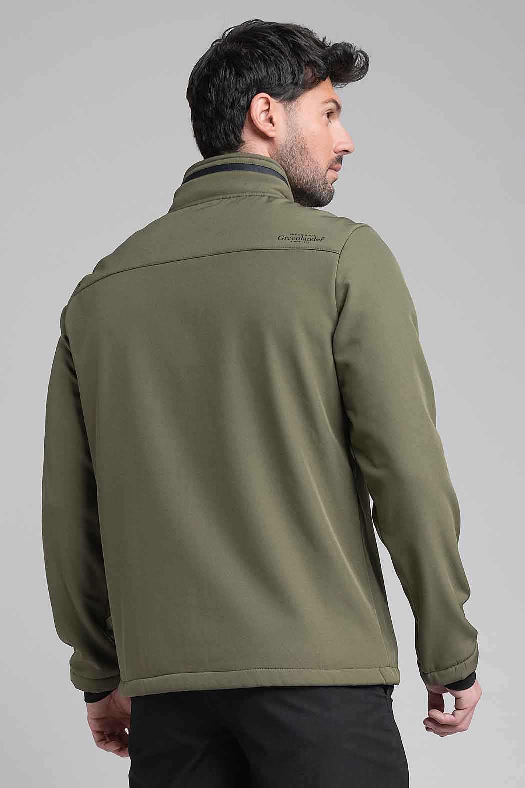 Chamarra Para Caballero Con Cuello Alto